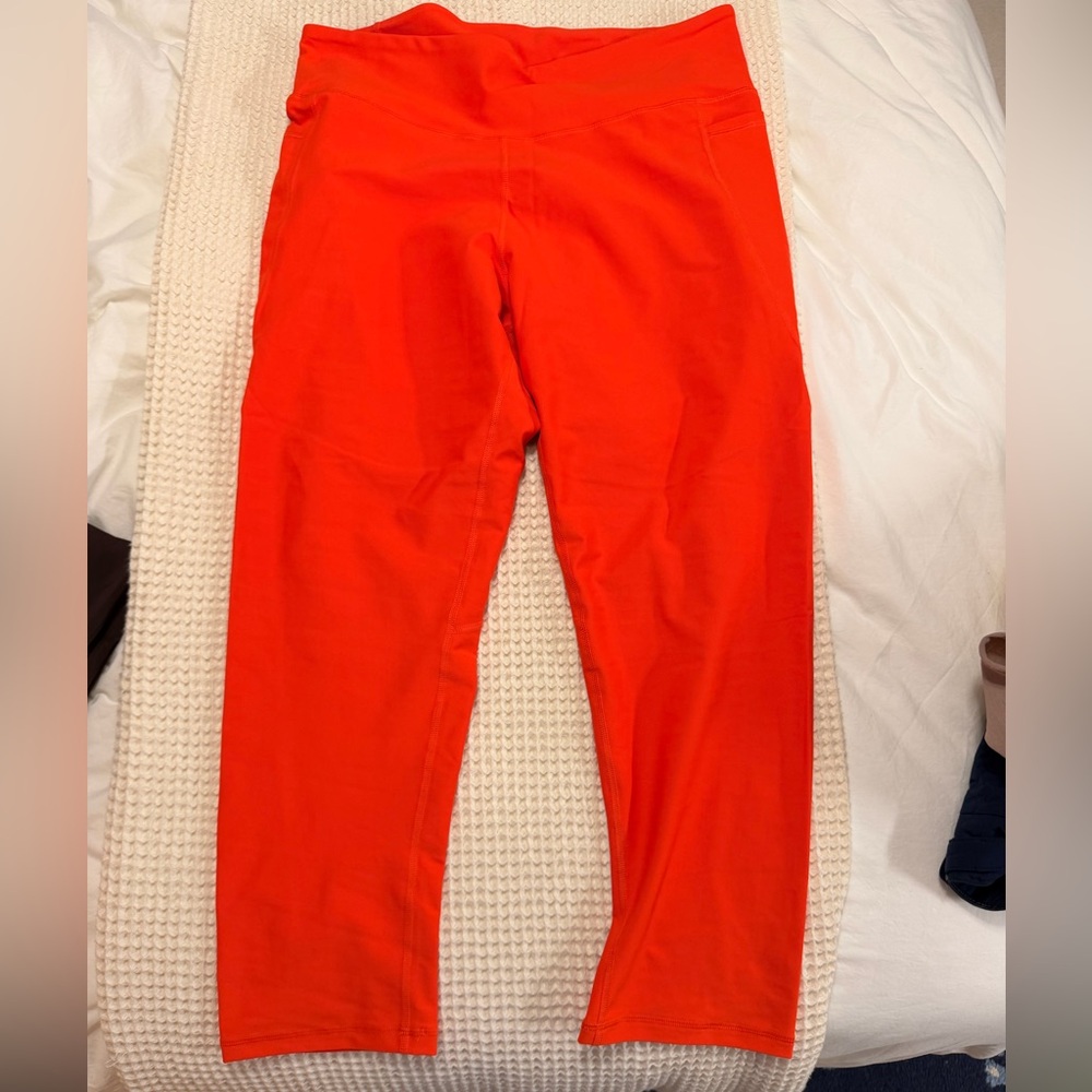 Bright Orange PowerSoft Leggings